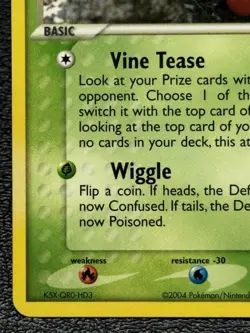 Tangela 30/112 - Yuka Morii Art - Vintage Pokemon TCG: FireRed & LeafGreen - NM - Image 5