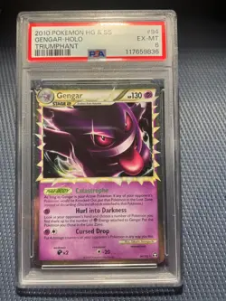 Pokemon Gengar #94 PSA 6 Triumphant - Image 1
