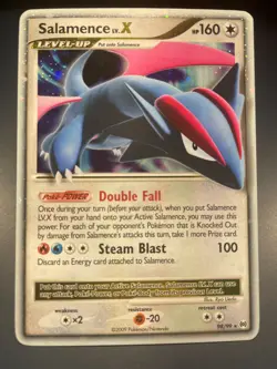 Pokemon Salamence LV.X 98/99 Arceus Holo LP - Image 1