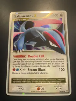 Pokemon Salamence LV.X 98/99 Arceus Holo LP - Image 3