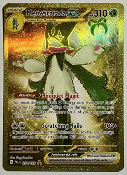 Meowscarada EX 271/193 (NM) Secret Rare Scarlet & Violet: Paldea Evolved 2023 - Image 1