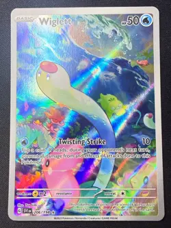 Wiglett 206/198 - Illustration Rare - Pokemon TCG Scarlet & Violet | NM - Image 1