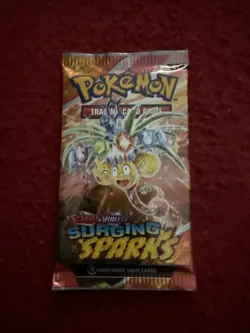 Pokemon Surging Sparks Booster Pack - Image 1