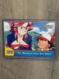 The Mandarin Island Miss Match Blue Logo OR#16 Pokemon 2000 Topps VLP - Image 1