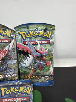 Pokemon TCG XY Breakpoint Booster Pack Lot Of 5 Luxray Scizor Gyarados Art Set 820650800696 - Image 4