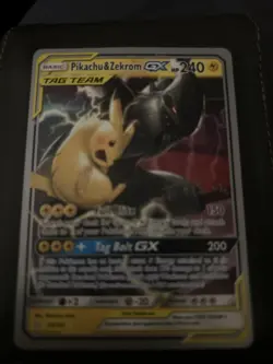 Pokemon TCG GX 33/181 Pikachu and Zekrom World Championship 2019 - Image 1