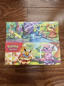 Pokemon Prismatic Evolutions Sealed Mini Tin Display Set Of 8- Damaged - Image 1