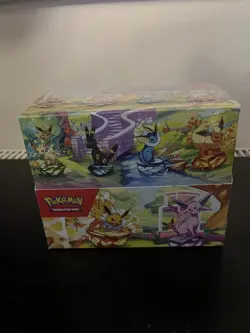 Pokemon TCG Prismatic Evolutions Mini Tin Display Case Brand New and Sealed ✅ - Image 1