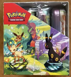Pokemon TCG Prismatic Evolutions Mini Tin Display Case Brand New and Sealed ✅ - Image 4