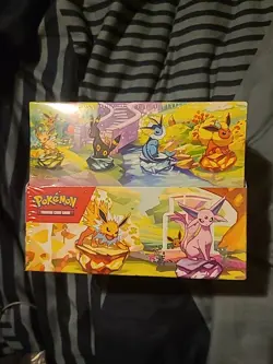 Pokemon TCG Prismatic Evolutions Mini Tin Display Box AUTHENTIC SEAL - Image 1