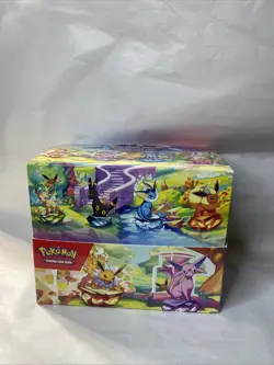 Pokemon Prismatic Evolutions Mini Tin Display Box Full Set 8 Tins - Image 4