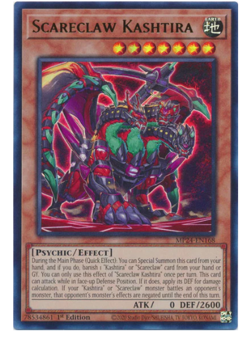 x3 Scareclaw Kashtira - MP24-EN168 - Ultra Rare YuGiOh - Image 1
