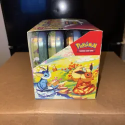 Pokemon TCG Prismatic Mini Tin Display UNSEALED NEW - Image 4