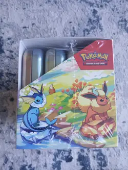 Pokemon TCG Prismatic Evolutions Mini Tin Display Case | New And Sealed Mint - Image 2