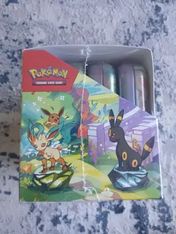 Pokemon TCG Prismatic Evolutions Mini Tin Display Case | New And Sealed Mint - Image 4