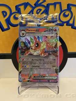 Flareon EX 014/131 Stamped Promo Prismatic Evolution SEALED - Pokemon TCG Card - Image 1