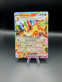 Flareon ex 014/131 - Double Rare English - Prismatic Evolutions - Pokemon TCG - Image 1
