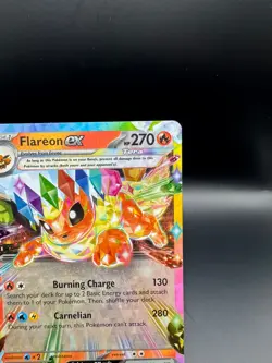 Flareon ex 014/131 - Double Rare English - Prismatic Evolutions - Pokemon TCG - Image 3