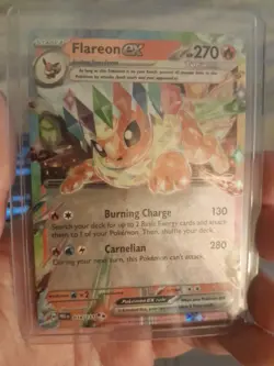 Flareon EX 014/131 Prismatic Evolutions Double Rare Mint Condition Pokemon TCG - Image 1