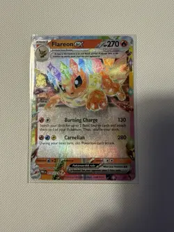 Pokemon TCG Flareon EX Prismatic Evolutions Card 014/131 NM - Image 1