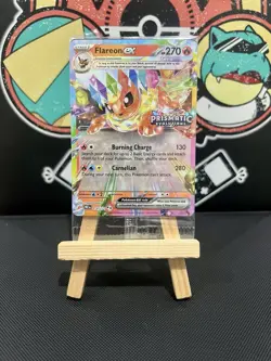Pokemon TCG Flareon EX Prismatic Evolutions Card 014/131 Stamped Sealed - Image 1