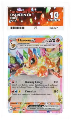 Flareon EX 014/131 Prismatic Evolutions ACE 10 GEM MINT - Pokemon TCG - Image 1