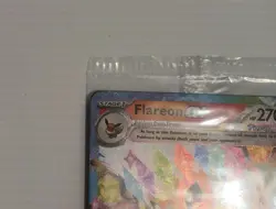 Pokemon TCG Prismatic Evolutions Flareon EX Stamped Promo Card Sealed - 014/131 - Image 3