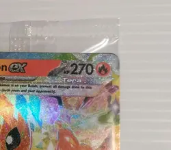 Pokemon TCG Prismatic Evolutions Flareon EX Stamped Promo Card Sealed - 014/131 - Image 4