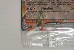 Pokemon TCG Prismatic Evolutions Flareon EX Stamped Promo Card Sealed - 014/131 - Image 5