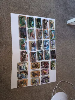 Dinosaur King Arcade Cards 30 Card Bundle Collection - Image 1