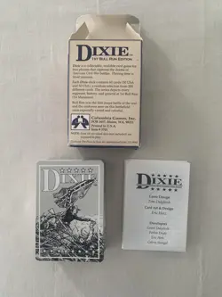 Dixie 1st Bull Run Edition Card Game Deck Columbia Games 1994 Civil War TCG - Image 2