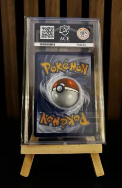 Pokemon Tcg Blastoise EX 030/142 - Stellar Crown - Stamped - ACE 9, ace label. - Image 2