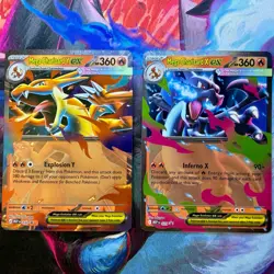 Pokemon TCG ‘Mega Charizard X ex 029 & Mega Charizard Y ex 030’ Black Star Promo - Image 1