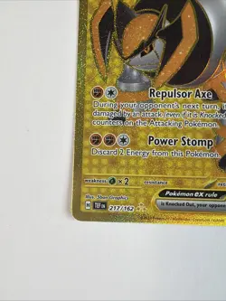 Pokemon Iron Boulder ex 217/162 Sv05: Temporal Forces Holo - Image 5