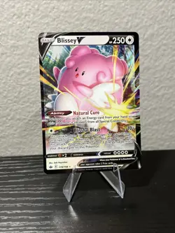 Pokemon TCG Blissey v Chilling Reign Holo Ultra Rare Alternative Art - Image 1