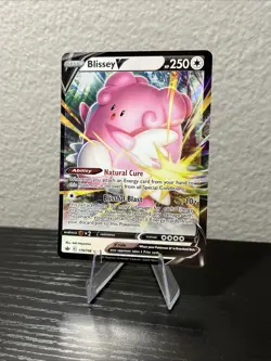 Pokemon TCG Blissey v Chilling Reign Holo Ultra Rare Alternative Art - Image 2