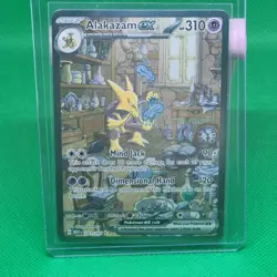 Alakazam ex 201/165 Scarlet & Violet: 151 Near Mint Holofoil SIR Pokemon TCG - Image 1