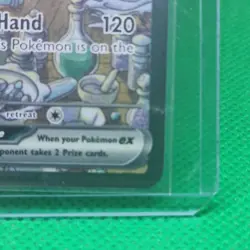 Alakazam ex 201/165 Scarlet & Violet: 151 Near Mint Holofoil SIR Pokemon TCG - Image 5