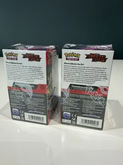 Pokemon TCG - Destined Rivals Half Booster Box x2 - Sealed - 36 Packs - Image 1