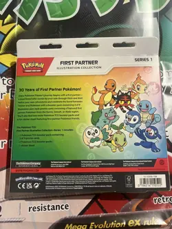 Pokemon First Partner Illustration Collection: Series 1 New, Sealed & In Hand - Image 1