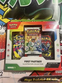 Pokemon First Partner Illustration Collection: Series 1 New, Sealed & In Hand - Image 2