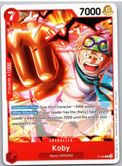 Koby (OP12 Release Event) P-092 Promo One Piece - Image 1