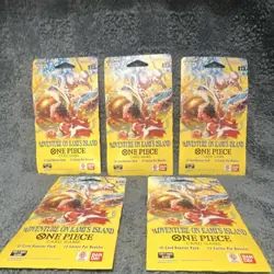 Bandai One Piece Adventure on Kami's Island Booster Set OP-15 5 Packs English - Image 1