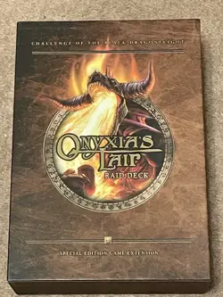 World of Warcraft Onyxia’s Lair Raid CCG Deck. With unopened treasure pack - Image 2