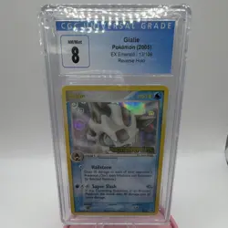 Glalie 13/106 EX Emerald Reverse Holo CGC 8 Pokemon Card 2005 - Image 1