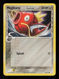 Magikarp (Delta Species) 69/110 Holon Phantoms Pokemon Card -B5 - Image 1