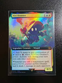 Mtg Final Fantasy Vivi Ornitier #514 Foil Borderless Card - Image 1