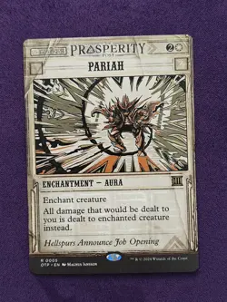 Pariah Outlaws of Thunder Junction: Breaking News Regular NM MTG - Image 1