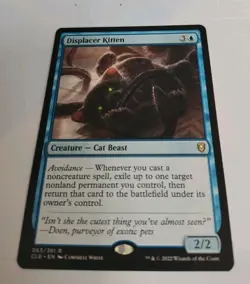 MTG Displacer Kitten #63 Commander Legends Near Mint (Magic the Gathering) - Image 1