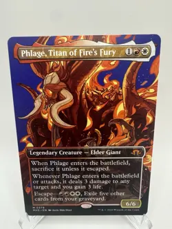 Phlage, Titan of Fire's Fury (Borderless) Modern Horizons 3 Regular - Image 1